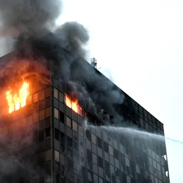 Detalji pakla u Vjesniku, temperature bile veće od 500 stupnjeva: 'Dečki su bili zatočeni'