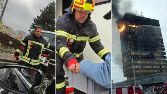 E ovo se zove veliko srce! Zagrebački restoran iznenadio hrabre vatrogasce kod Vjesnika: 'Kopkalo me nešto...'