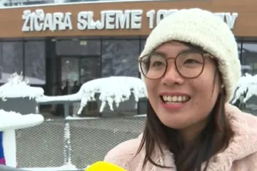 Filipinci u Hrvatskoj prvi puta vidjeli snijeg: 'Ovo je neobično iskustvo...'