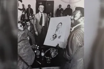 U zlatno doba Vjesnik su posjećivale brojne zvijezde, bio je tu i najveći nogometaš svih vremena