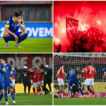 Drama na Prateru! Lica Bošnjaka nakon propuštene prilike rekla su sve: 'Ne mogu, teško je'