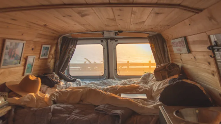 Živi u kombiju bez grijanja: Podijelila je tri zgodna trika za najhladnije periode