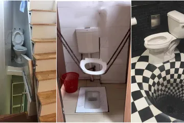 Skupili smo fotke najbizarnijih WC-a na svijetu, neka su rješenja teško pojmljiva