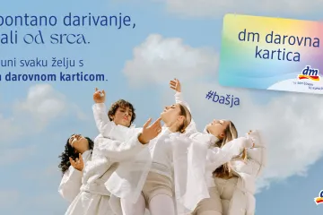 Darujte slobodu izbora i učinite blagdane posebnima uz dm darovnu karticu