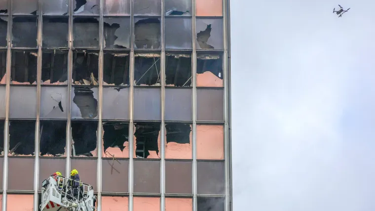 Bačić o sudbini izgorjelog Vjesnika: 'Odmah ćemo krenuti u obnovu ako...'