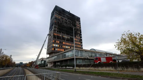 Hrvati dali svoje mišljenje o odgovornosti za požar u Vjesnikovom neboderu: 'Sve je jasno'