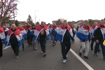Tužna kolona sjećanja Trpinjskom cestom: Vukovar oplakuje žrtve Borova Naselja