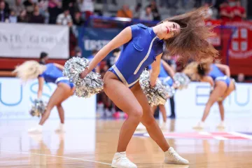 Cheerleadersice zapalile dvoranu u Zagrebu: Ovako su izgledale pauze na utakmici Cibone