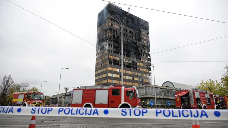 Kako je krenula vatra u Vjesniku? Vještak uočio nešto neobično: 'Otkud ta plava svjetlost?'