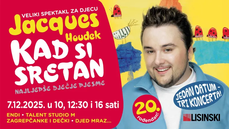 Jacques Houdek priprema tri jubilarna koncerta u jednom danu, predstavio i neočekivani duet