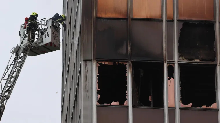 Koji je uzrok požara u zgradi Vjesnika? Uhićena jedna mlađa osoba