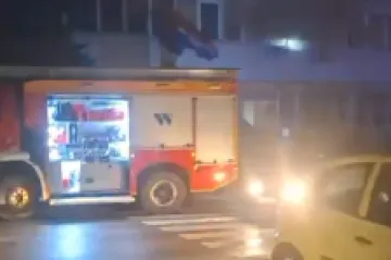 Lokaliziran požar u policijskoj postaji u Kninu: Oglasila se policija