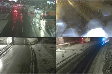 Snijeg na cestama diljem zemlje, Hrvatske autoceste: 'Ne donosite nepromišljene odluke!'