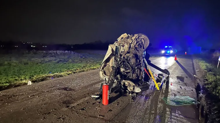 Strašni prizori u Novom Zagrebu: Ovo je ostalo od automobila, vozač zbrinut u KBC-u Sestre milosrdnice