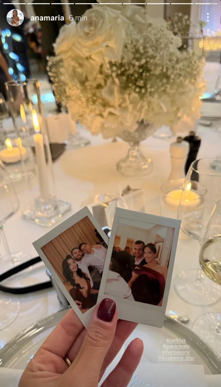 Poznati tenisač oženio lijepu influencericu: Borna Ćorić i Anamaria Raič zasjali na vjenčanju