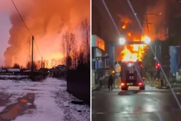 Vatra guta veliku elektranu: Panika u Moskvi nakon moćnog napada, zatvorili aerodrom