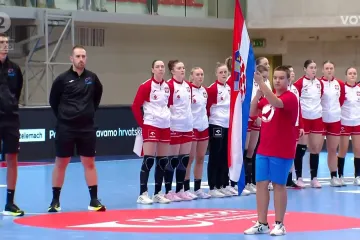 Pogledajte kako naše rukometašice ispratile Lijepu našu