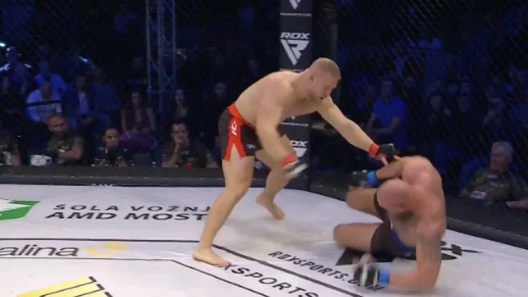 Miha Frlic ostaje neporažen! Ljubljana je proključala nakon što je dokrajčio Poljskog Vikinga