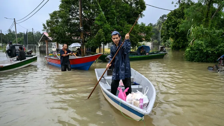 Monsunski pakao! Preko 11 tisuća ljudi bježi pred poplavama u Maleziji