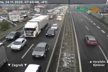 Kolona od pet kilometara na A4 između Popovca i Zagreba istok: HAK izdao upozorenja
