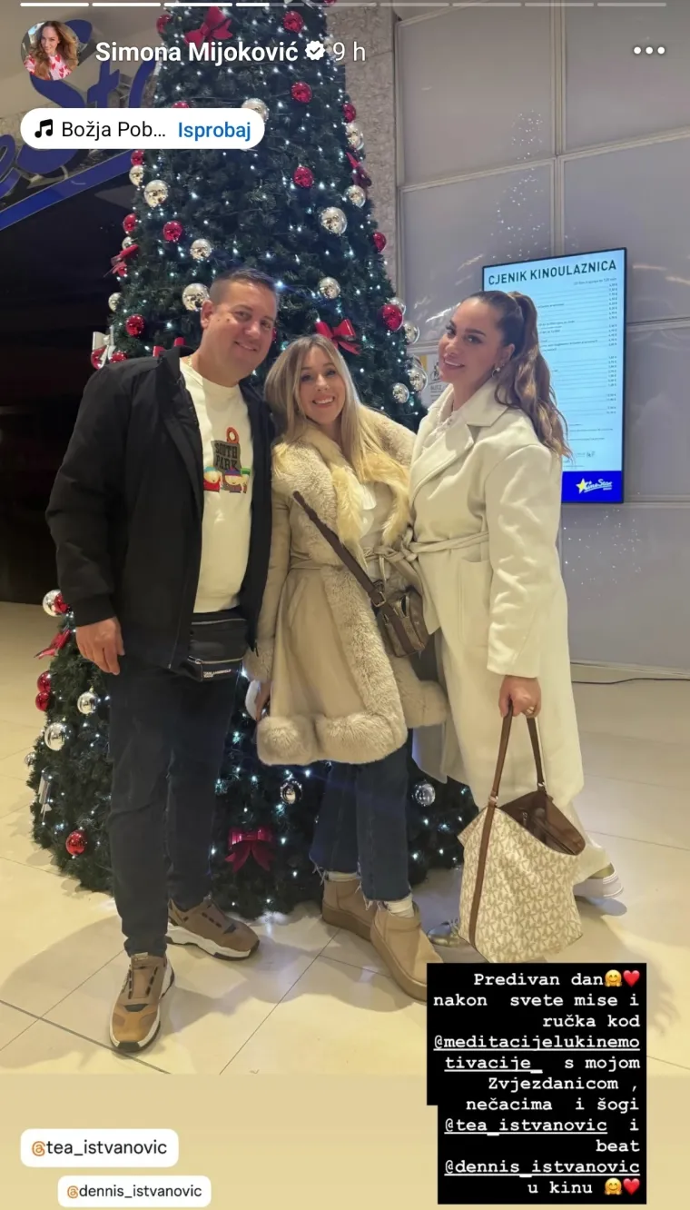 Ne viđamo ih često: Simona Mijoković pokazala brata Denisa i šogoricu, evo kako izgledaju