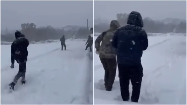 Imoćani napravili spektakl na snijegu: Igrali svoj tradicionalni sport i postali pravi hit
