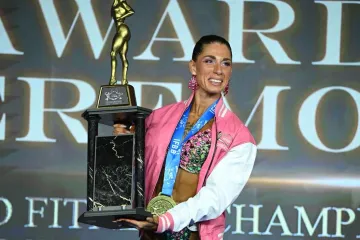 Riječanka Dejanira Žuklić apsolutna pobjednica Svjetskog prvenstva u bodybuildingu 2025.