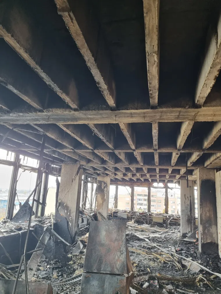 Imamo fotografije: Ovako Vjesnik izgleda iznutra tjedan dana nakon stra&scaron;nog požara