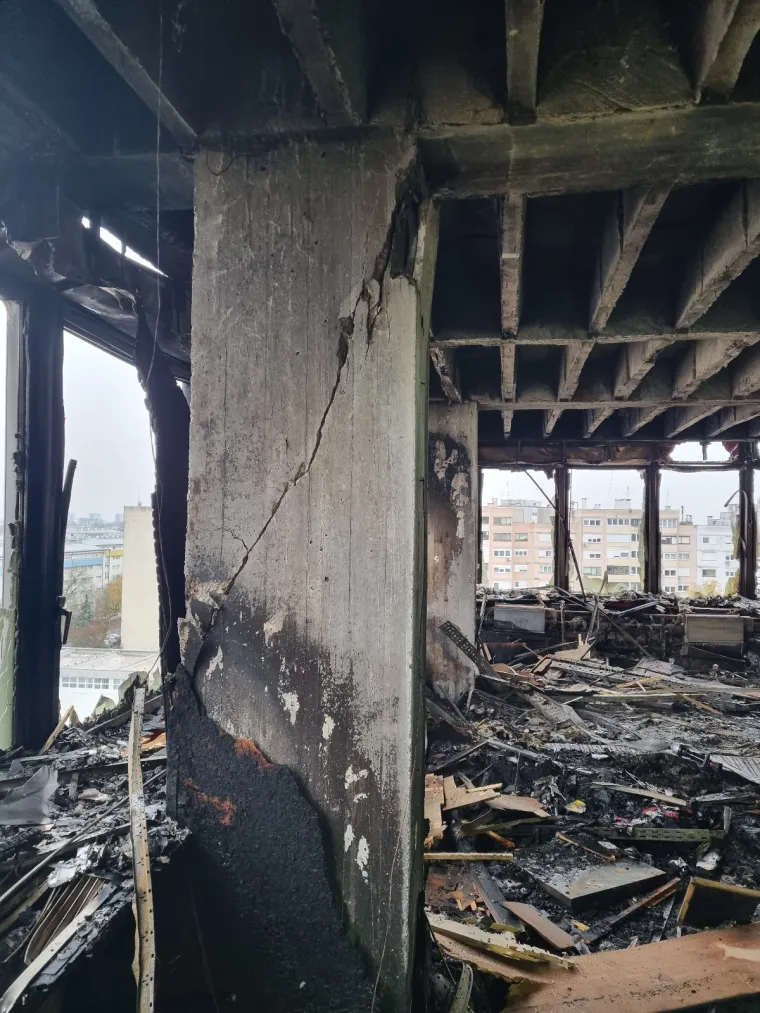 Imamo fotografije: Ovako Vjesnik izgleda iznutra tjedan dana nakon stra&scaron;nog požara