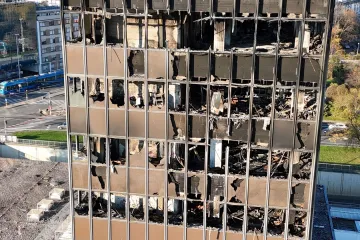 Tjedan dana nakon velikog požara, dronovima ušli u zgradu Vjesnika: Ovo su ključne snimke