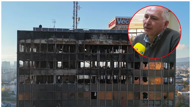 Čovjek koji je spasio toranj katedrale o rušenju Vjesnika: 'Trebao bi pasti na tu stranu'