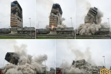 Umjetna inteligencija predvidjela scenarij: Evo kako bi moglo izgledati rušenje Vjesnika