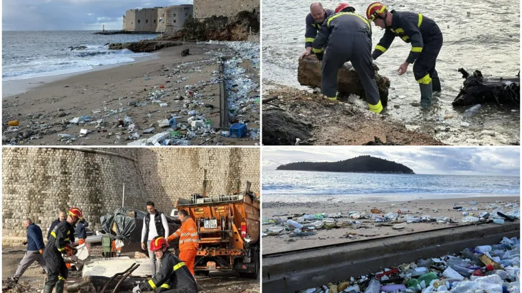 Dubrovnik kao Bangladeš! Plaže se čiste od rane zore: 'To se mora političkim putem riješiti'