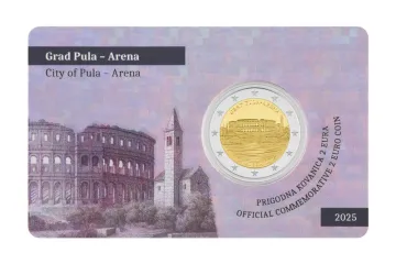 Nova prigodna kovanica slavi simbol Pule: Arenu