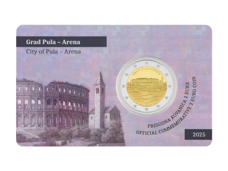 Nova prigodna kovanica slavi simbol Pule: Arenu