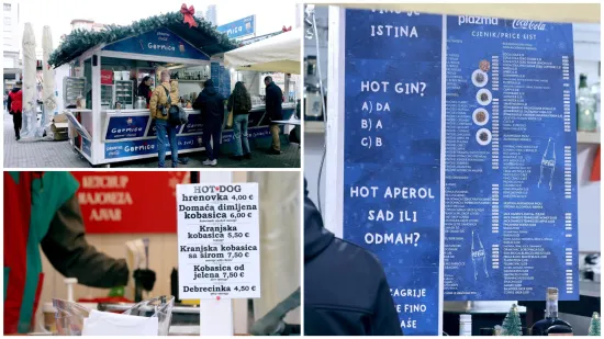 Prve kućice na zagrebačkom adventu počele s radom: Pogledajte cijene, možda se iznenadite