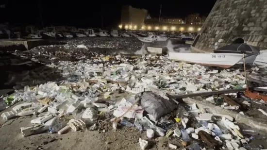Bijes na jugu Hrvatske, otpad završio i u moru! Stručnjak upozorava: 'Opasno je...'