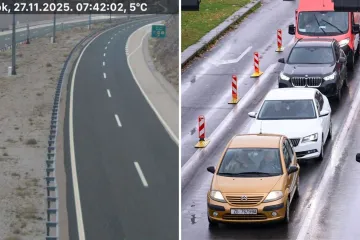 A1 zatvoren kod Svetog Roka zbog vjetra: Prometni kaos krenuo i u Zagrebu!