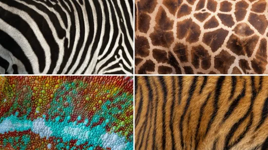 Možeš li prepoznati o kojoj se životinji radi na temelju uzorka njezine kože ili krzna?