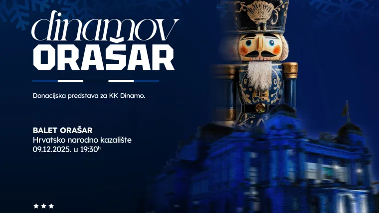 Stiže Dinamov Orašar: Božićna čarolija u srcu Zagreba