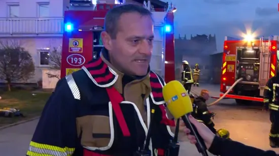 Požar zahvatio 5 objekata, gusti crni dim prekrio nebo: Vatrogasac Resman o dramatičnoj borbi s vatrom