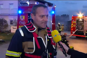 Požar zahvatio 5 objekata, gusti crni dim prekrio nebo: Vatrogasac Resman o dramatičnoj borbi s vatrom