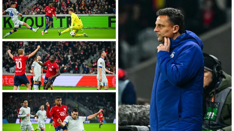 Lille - Dinamo 4-0: Teška večer Plavih, pogledajte sve greške Kovačevićevih igrača