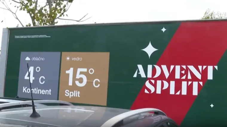 Reklama podijelila građane: Zagrebački Zrinjevac ili splitske Prokurative?