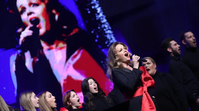 Sandra Bagarić zablistala u Lisinskom: Jedan detalj bio je dovoljan za sav fokus