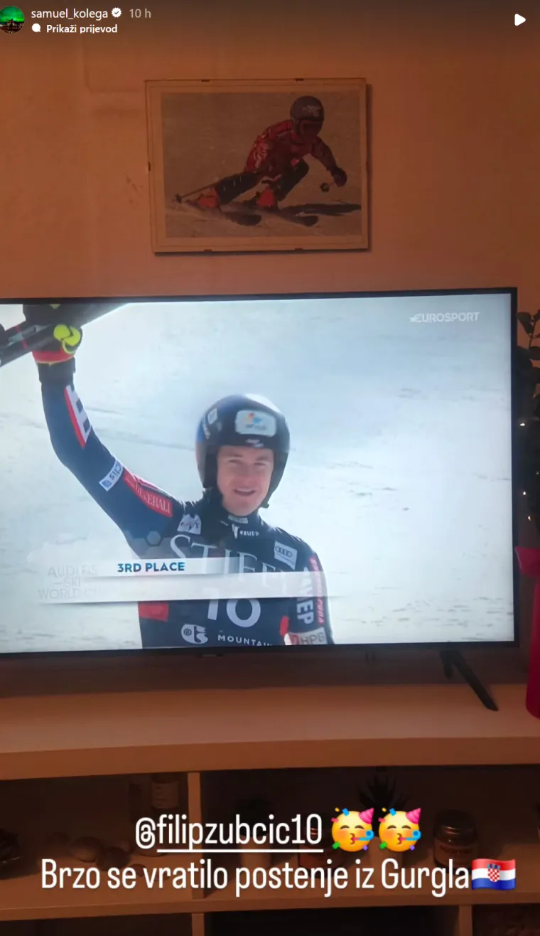 Zubčić oduševio trećim mjestom pa dobio posebnu čestitku: 'Brzo se vratilo poštenje'