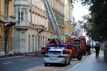 Drama u centru Rijeke: Planulo potkrovlje zgrade, vatrogasci pronašli tijelo