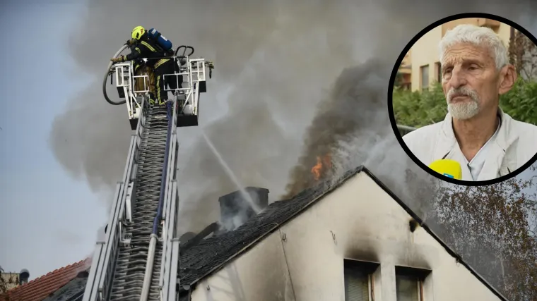 Planula kuća na Maksimiru, očajni stanari: 'Sve mi je izgorjelo...'