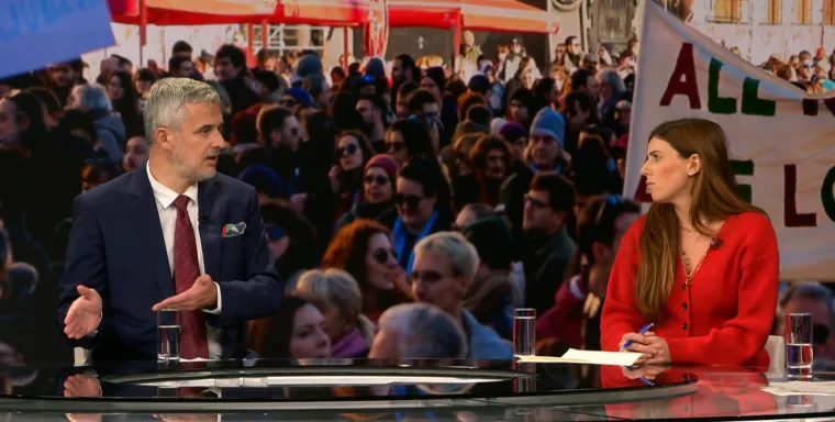 Okr&scaron;aj Tese Goldstein i Nine Raspudića: 'Stvari treba nazvati pravim imenom'