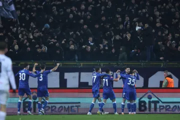 Dinamo slavi pobjedu nad Goricom kao da je Liga prvaka: Navijači ne znaju što bi rekli...